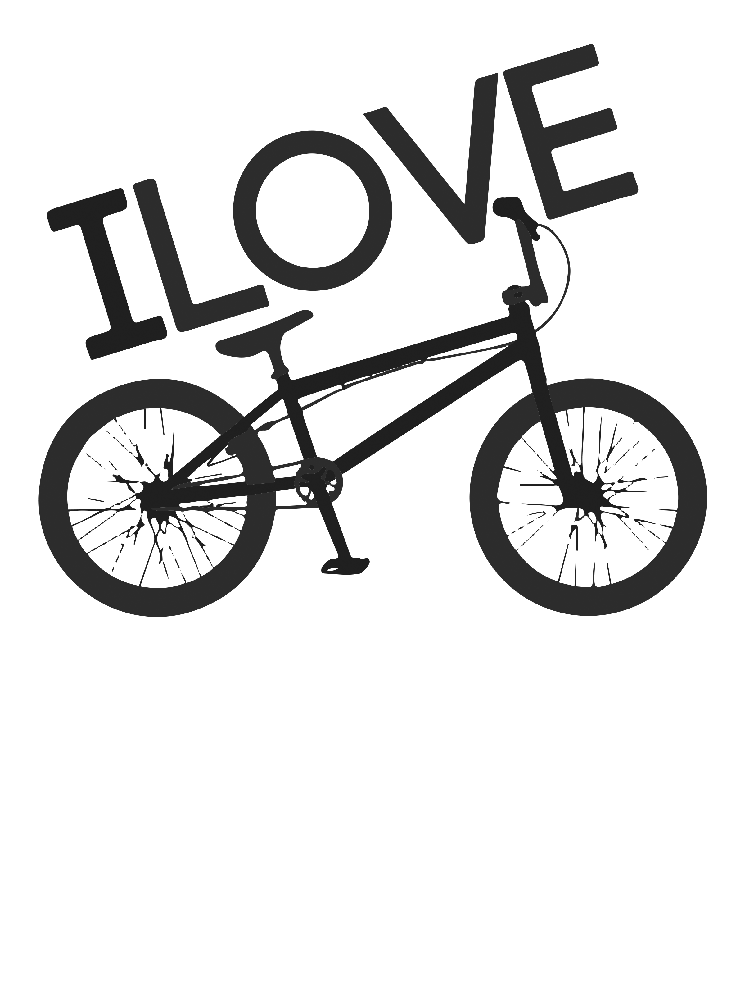hersenen kleurstof Sympton 0344 - I Love BMX - Bicycle Tshirt Shop